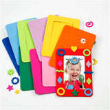 Creativ Company Eva-Schaumstoff-Fotorahmen, Größe 13 x 18 cm, 10 Teile, 1 Box