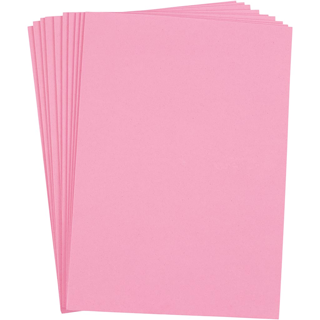 Creativ Company Eva Foam Sheets Pink A4, 10st.