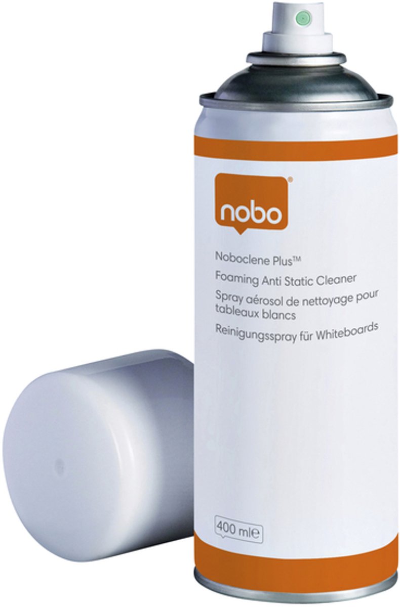 Nobo Clene Whiteboard-Schaumreiniger – 400-ml-Sprühflasche