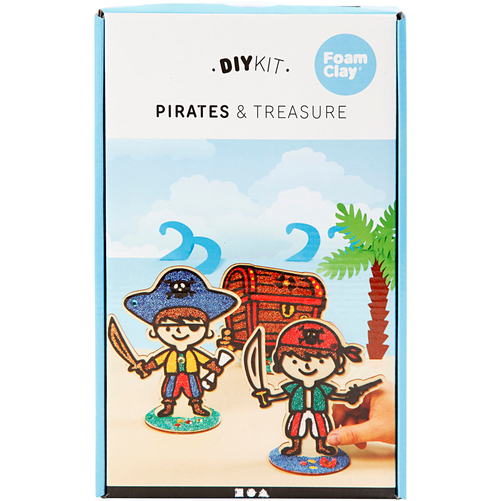 Foam Clay Piraten, 1 Set