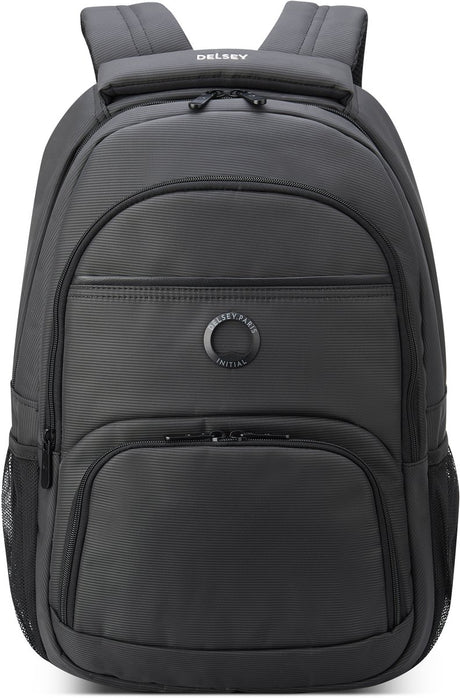 Delsey Element Rucksack Aviator – 21l – Laptop-Rucksack 15 Zoll – USB-Anschluss – RFID – Graphit