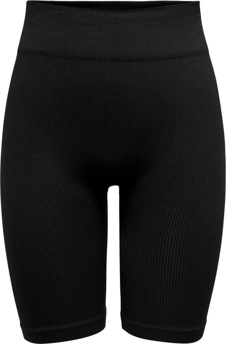 Nur Onpjaia Life HW Seam Long Shorts Noos Damenhose – Schwarz