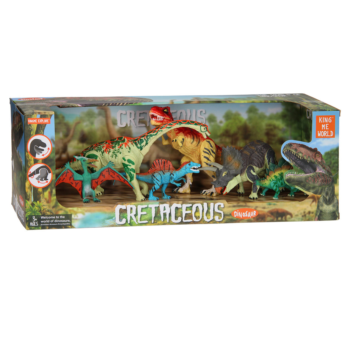 Dino Play Set groß, 6dlg.