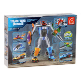 Baukasten Titan Heroes - Space Green, 51-tlg.