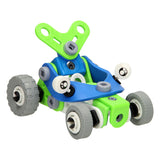 Bau- und Spielset Rennwagen 2in1, 52 Teile.