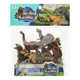 Luxus-Spielset Dinosaurier, 6-tlg.