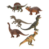 Luxus-Spielset Dinosaurier, 6-tlg.