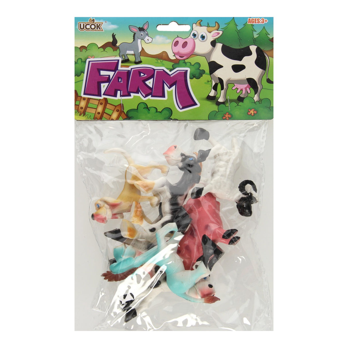 Guitige farm animals play set, 6st.