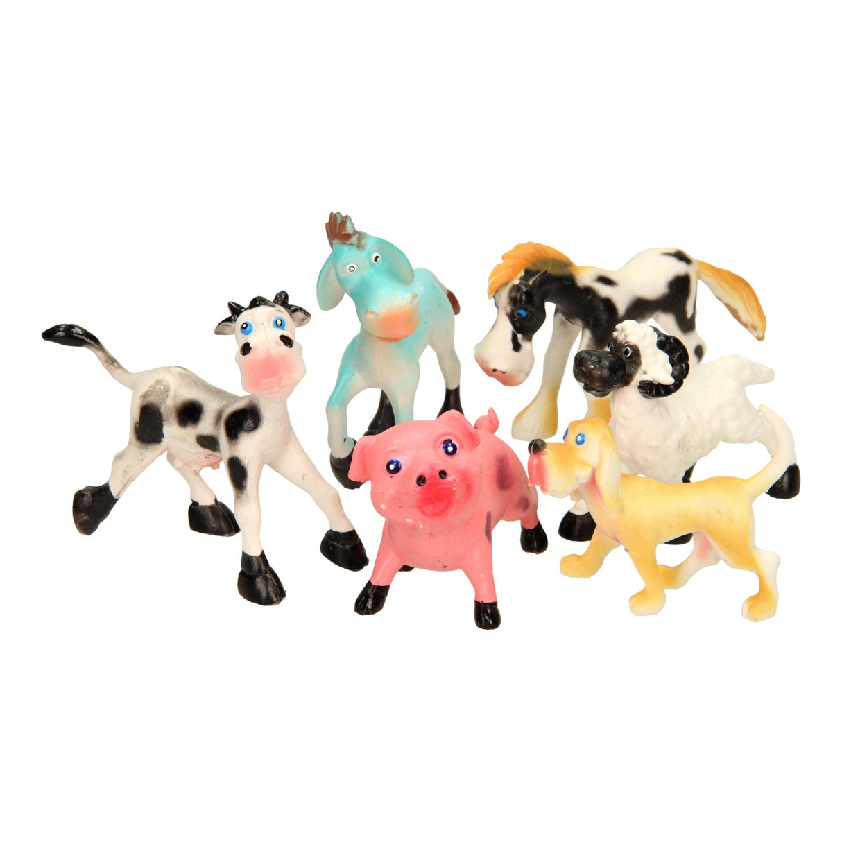 Guitige Farm Animals Play Set, 6st.