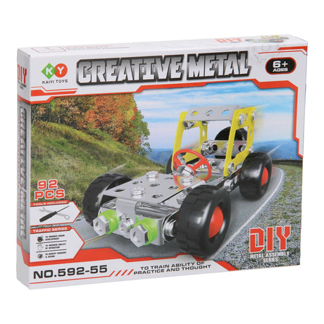 Lobbes constructieset metaal cruiser, 92dlg.