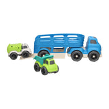 Autotransporter-Recycling - blau