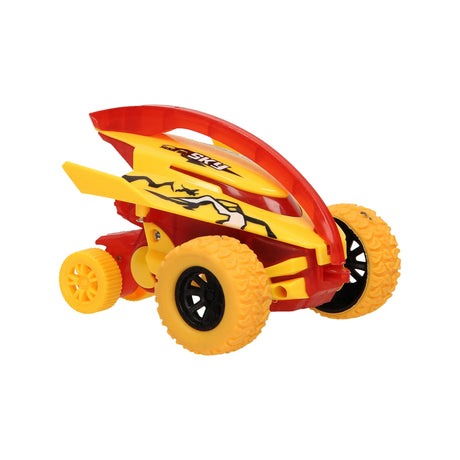 Stunt-Auto-Flamme