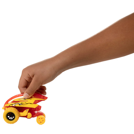 Stunt-Auto-Flamme