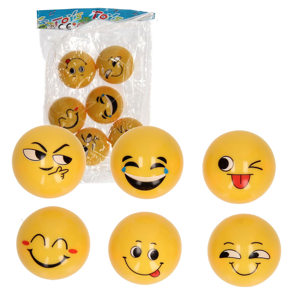 Lächelndes Gesicht zurückziehen