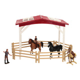 Play set riding school