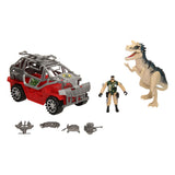 Dinosaurier-Spielset rot