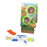 Ball shooter with target