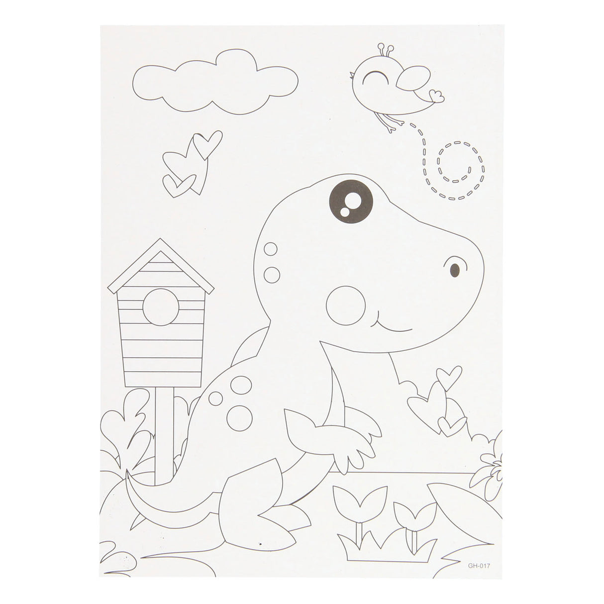 Rubbellose Dinosaurier