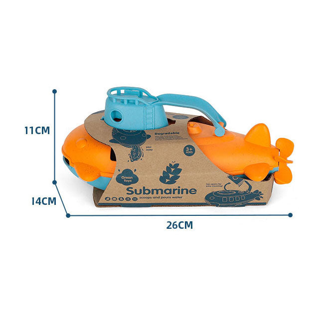 Bio plastic submarine