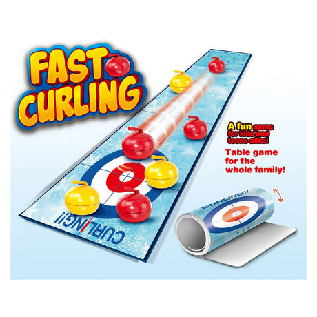 Lobbes-Spielzeug, z. B. Tischspiel, Curling-Spiel