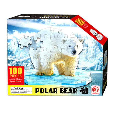 Lobbes Toys BV Formpuzzle Eisbär, 100 Teile.