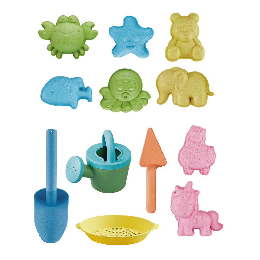 Bio-plastische Sand-Set-Tiere