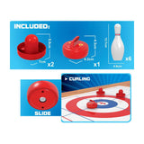 Lobbes airbowling- en curlingset