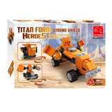 Bauset Titan-Fahrzeuge 3in1 - 56tlg.