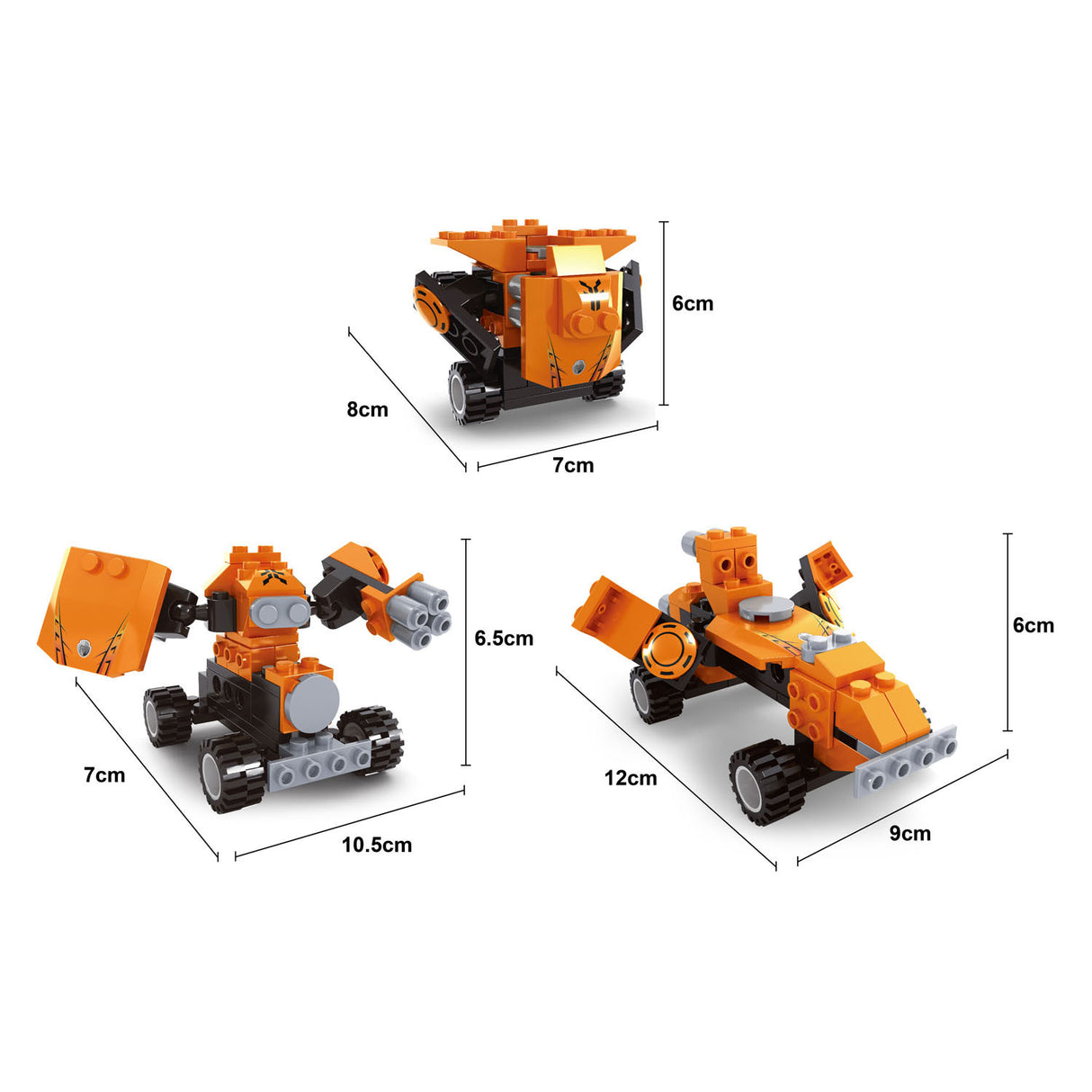 Construction set Titan Vehicles 3in1