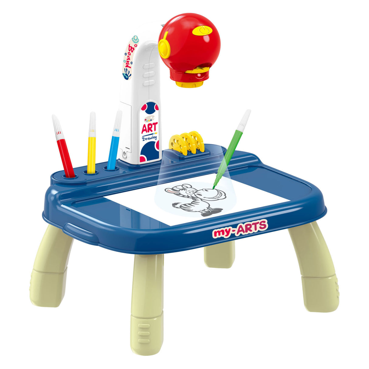 Lobbes Toys BV Zeichenprojektionstisch blau