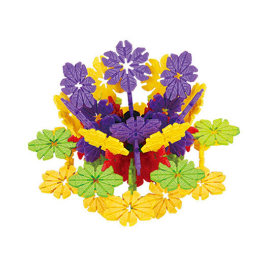 Baublumen im Beutel, 78 Stück.