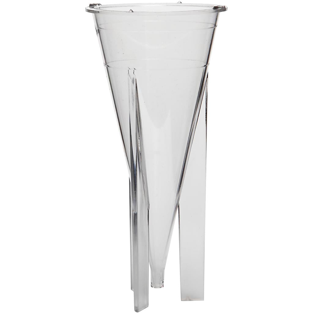 Creativ Company Kerzenform, Kegel, Größe 140x65 mm, 1 Stück