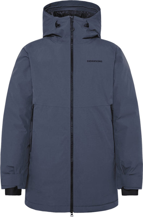 Didriksons tempest usx parka heren outdoorjas - sleepy blue