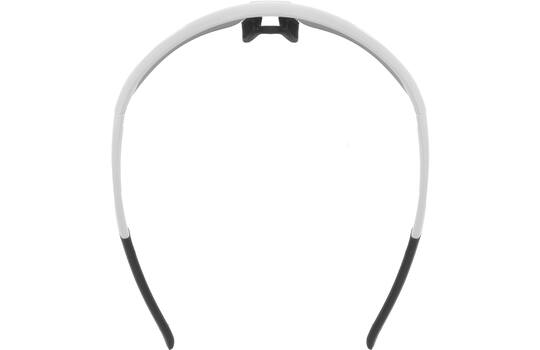 Trivio – Fahrradbrille Vento Nova, weiße Linse, schwarzer Spiegel