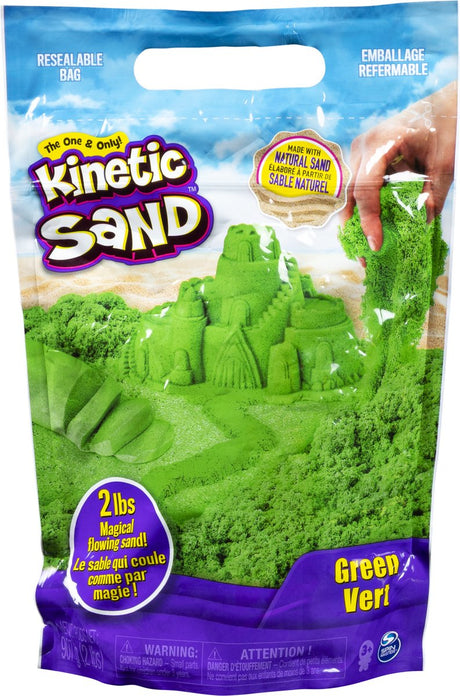 Spinmaster Kinetic Sand Color Sandsack Grün (907 g) | 2 Stk