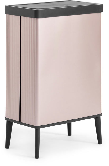 Curver verto hoch - Abfallbehälter 54l - Rose - 44x27x69cm