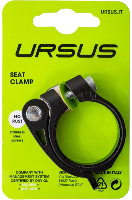 Ursus Sattelrohrklemme 38,1 qr schwarz