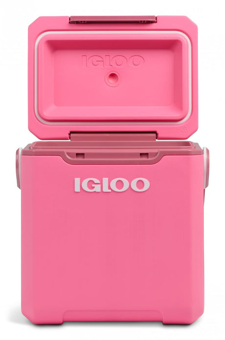 Igloo Tag-a-Long Too Highrise-Kühlbox – isoliert – auslaufsicher – Deckelverriegelung – Pink