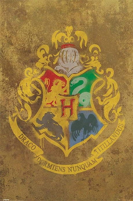 Harry Potter Hogwarts Wappen Poster 61 x 91,5 cm