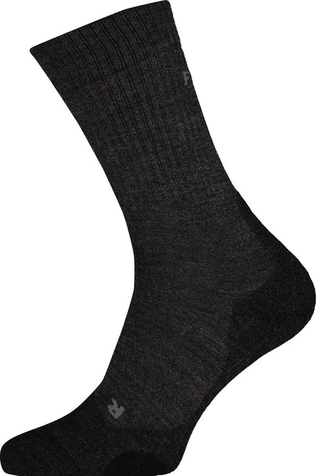 Falke TK2 Wool Anti-Blister Wandersocken aus dickem Woll-Funktionsmaterial Damen Grau – Größe 39-40