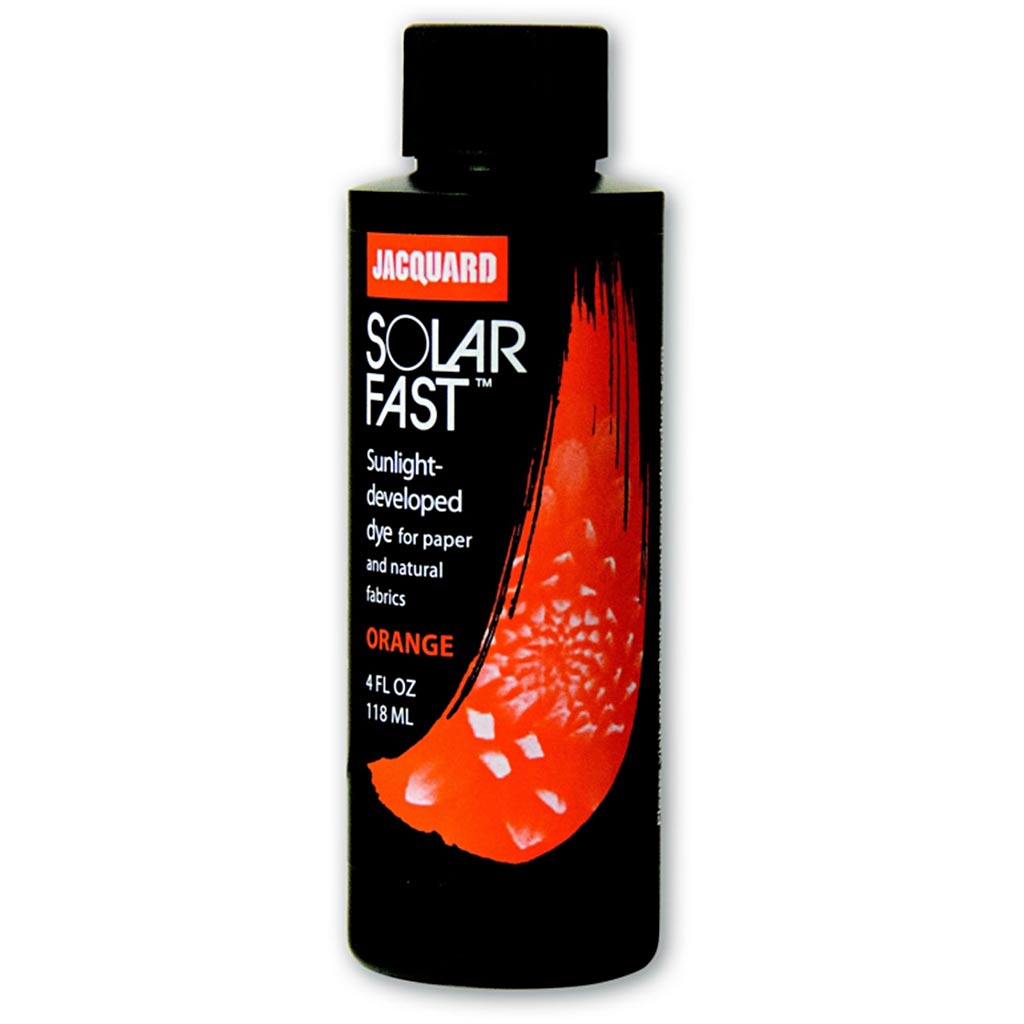 Jacquard solarfast - lichtempfindlicher Farbstoff, Orange (101), 118 ml 1 Flasche