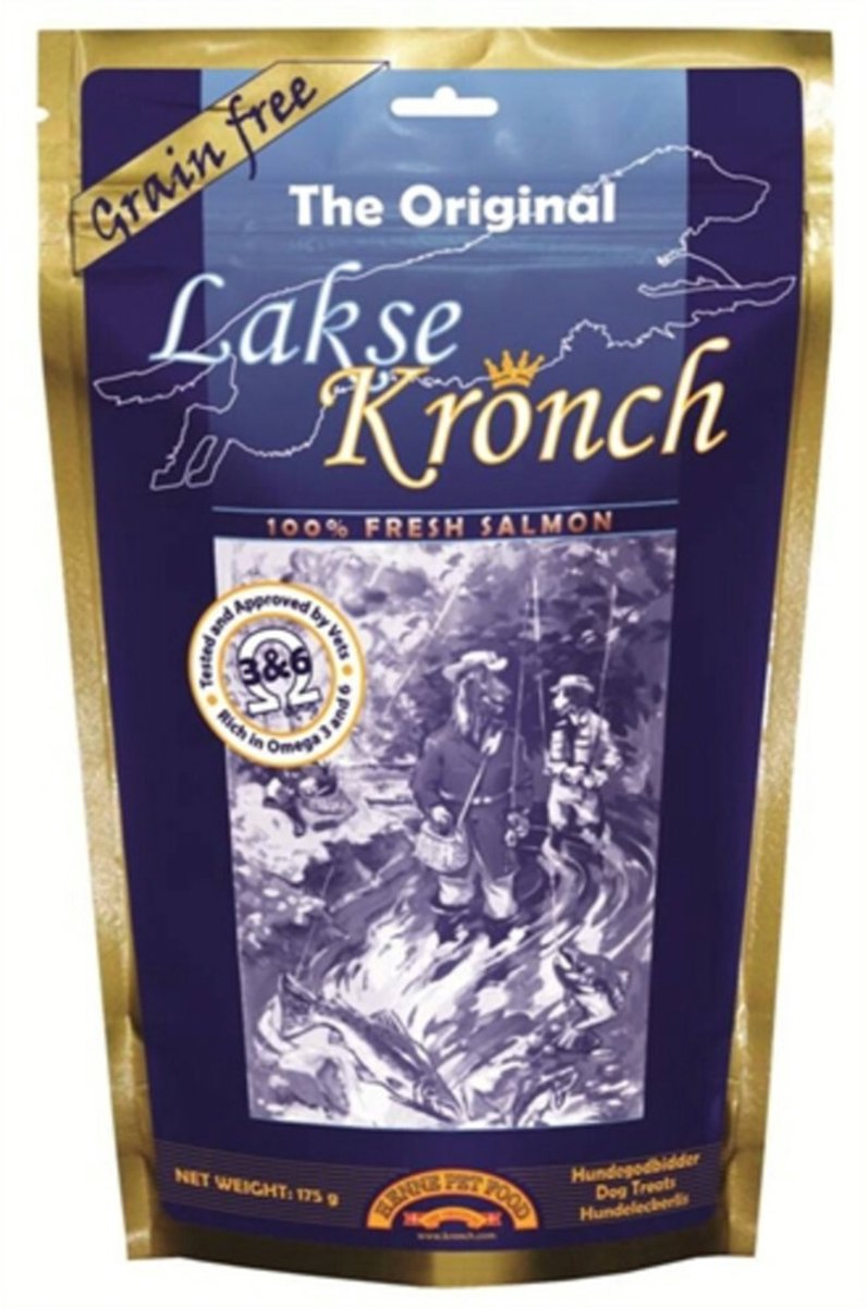 Kronch Henne 100 % Hundesnack - Lachs - 600 g