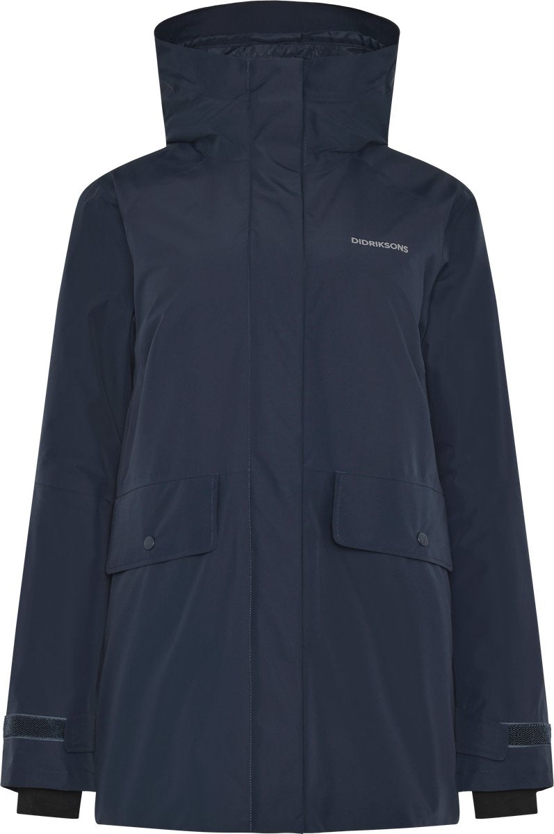 Didriksons Tuva Wns Parka Damen-Outdoorjacke – dunkles Nachtblau
