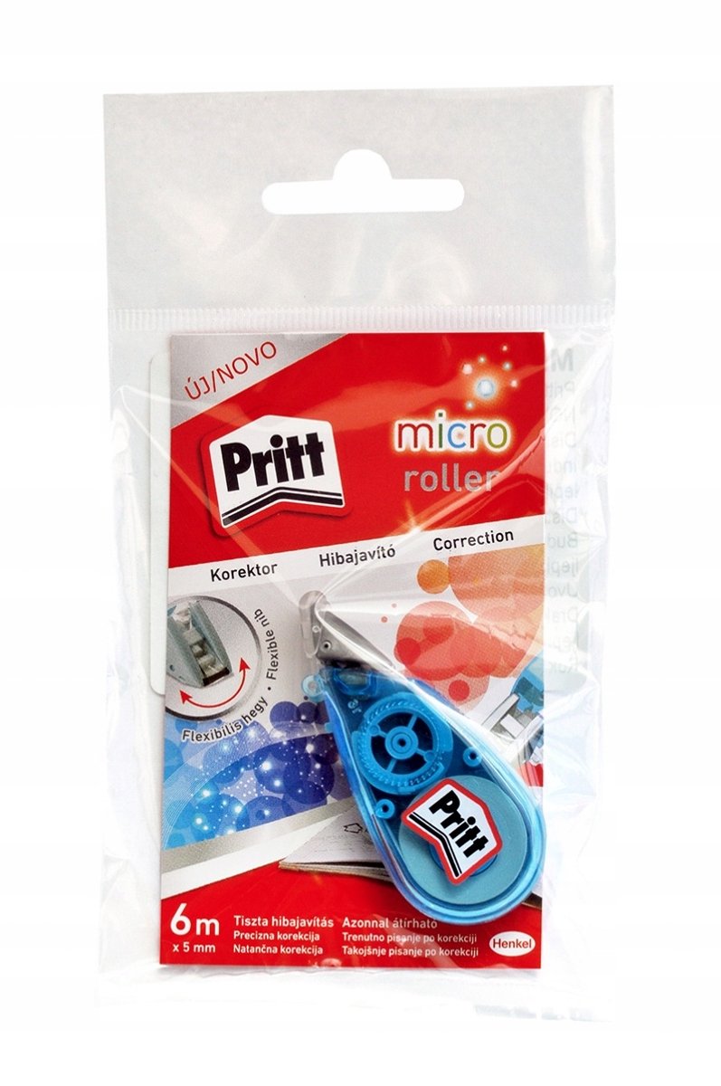 Pritt Mikroroller-Korrekturband 5 mm x 6 m – Farben mischen