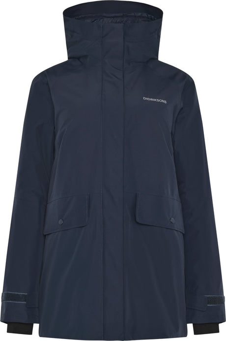Didriksons Tuva Wns Parka Damen-Outdoorjacke – dunkles Nachtblau