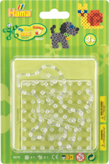 Hama Maxi-Bügelperlenplatten quadratischer Hund