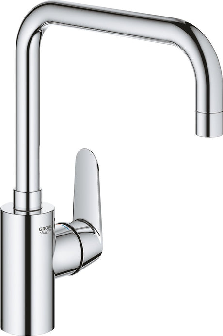 Grohe Eurodisc Cosmopolitan Küchenarmatur – hoher schwenkbarer Auslauf – Chrom