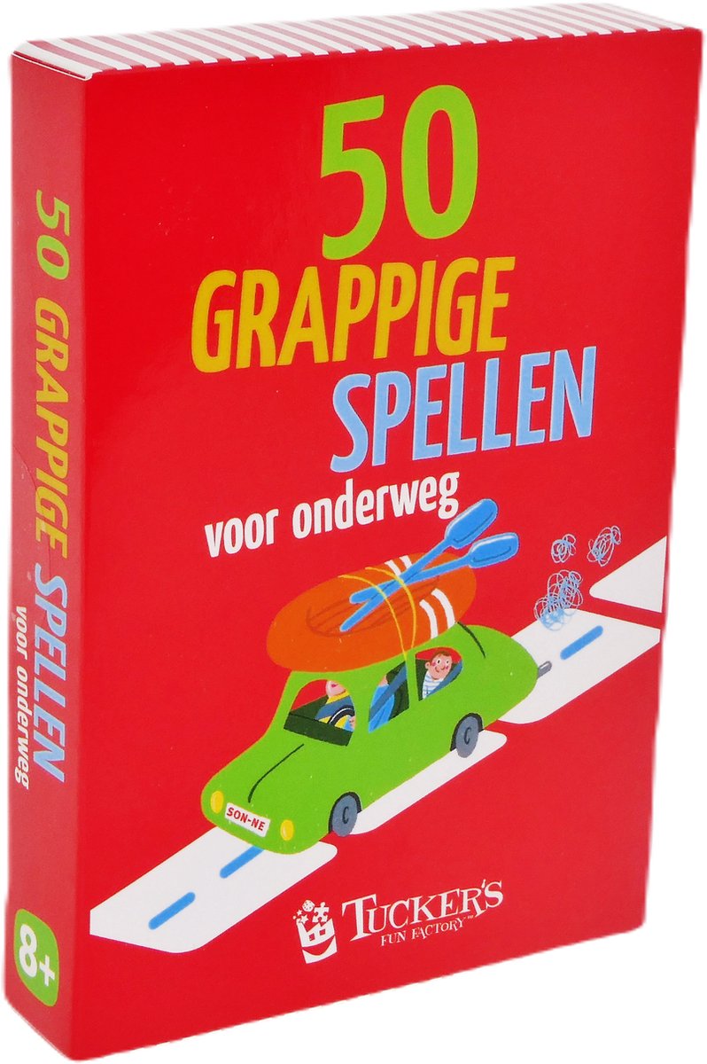 Tucker's fun factory 50 grappige spellen voor onderweg