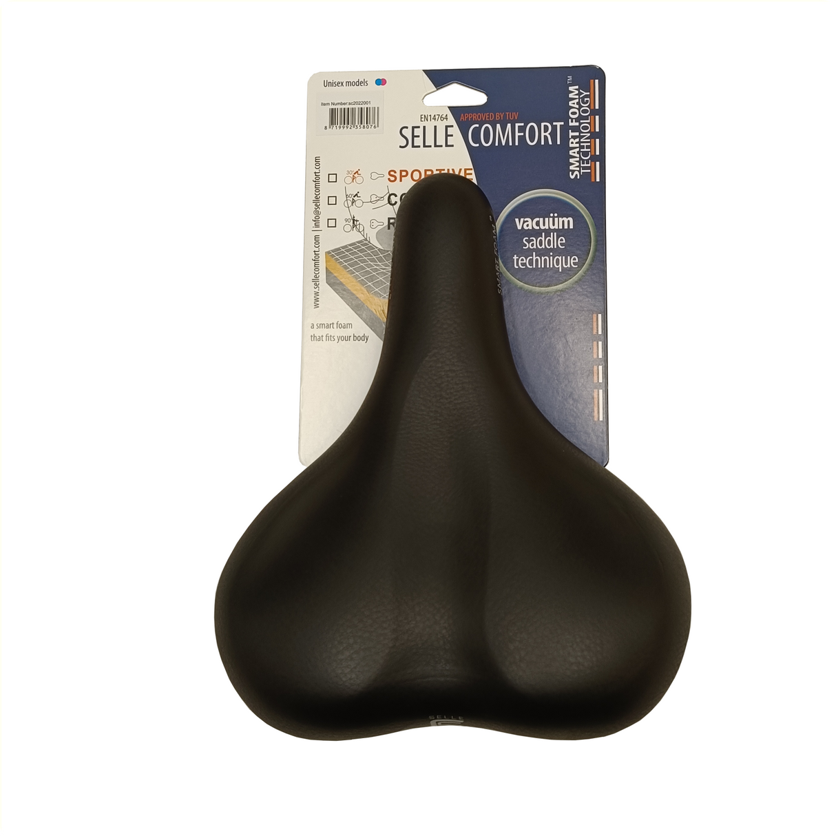 SELLE SELLA SELLA COMFOFT ACTUSTHE CON Smartfoam Technology, senza cappio