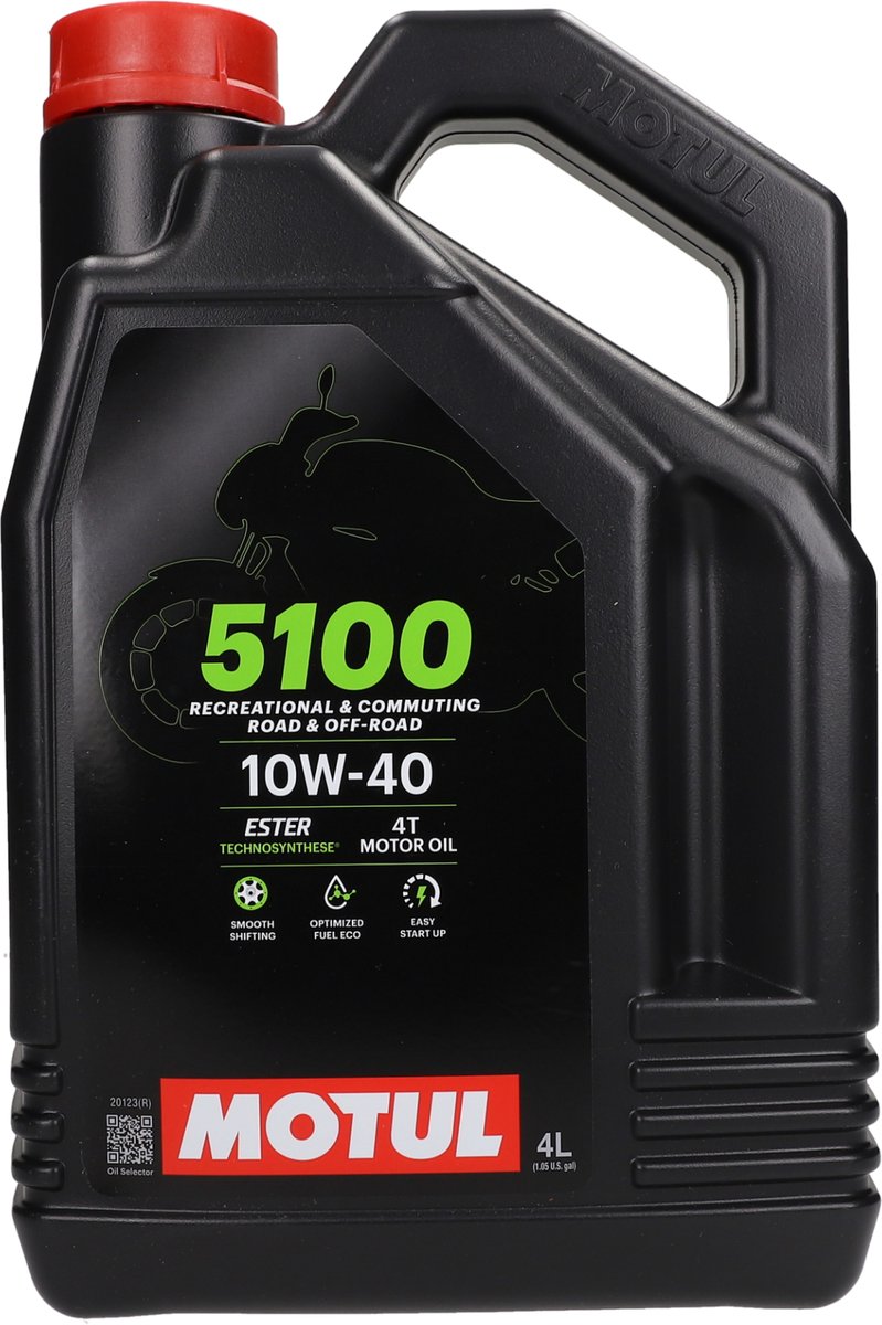 Motul 5100 10w40 - Motoröl - 4l